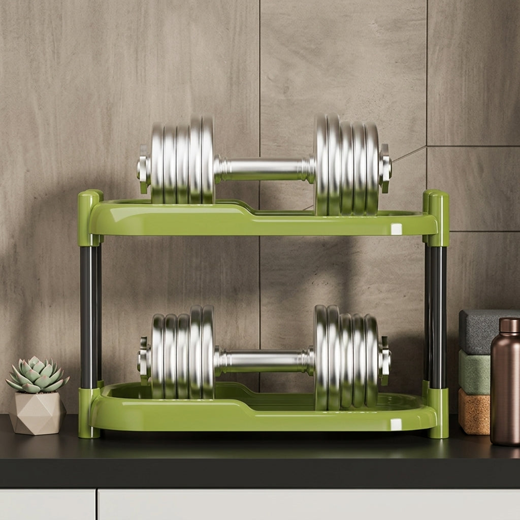 Multi Layer Desktop Storage Rack Large Capacity For Home Office Kitchen