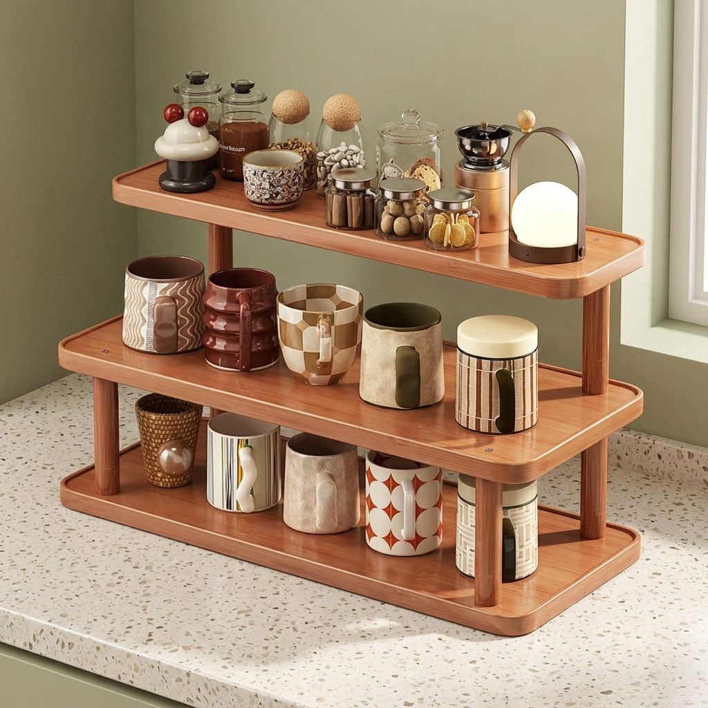 Desktop Cup Organizer For Mugs Coffee Cups Tea Cups Home Office Use