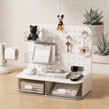 Punch Free Desktop Pegboard Drawer Cosmetic Organizer For Vanity Skincare